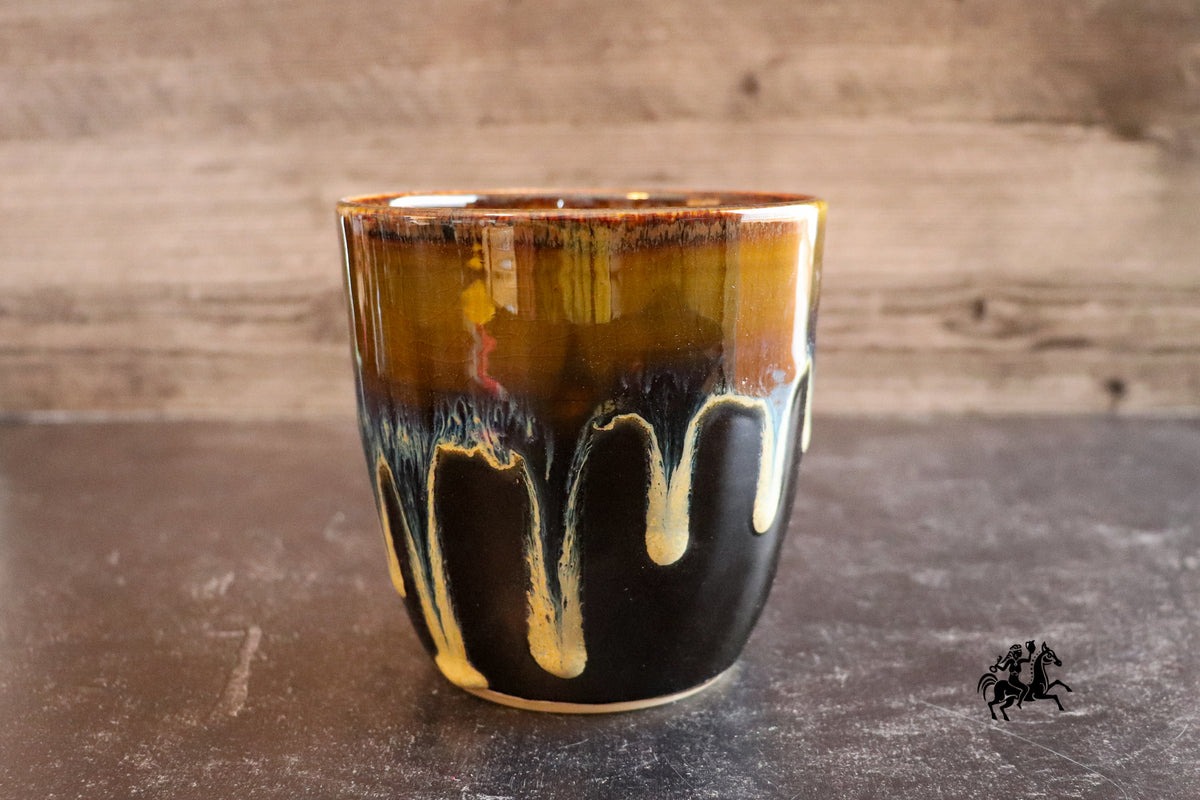 Chocolate Stout Glaze Ceramic Mug 2