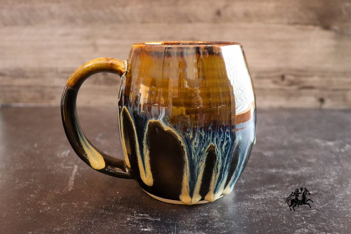 Chocolate Stout Glaze Ceramic Mug 3