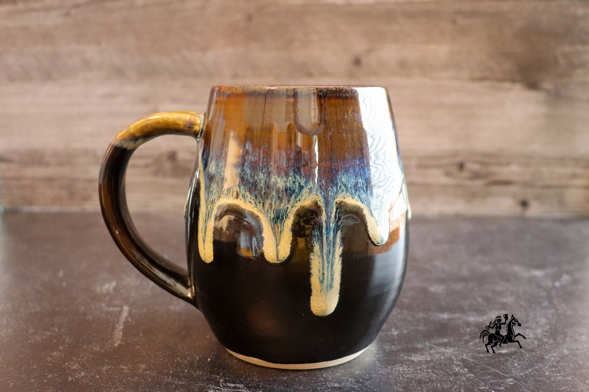 Chocolate Stout Glaze Ceramic Mug 5